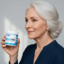 Susan in her 61s, enjoying an active lifestyle and looking satisfied after adding Gluconite to her nightly routine